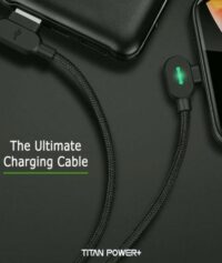 TitanPower+ 1.2m 4Ft Fast Charging Cable (Lightning MFI-Certified / USB-C / Micro-USB)