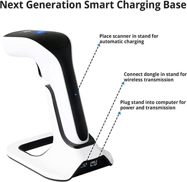 scanavenger-wireless-Bluetooth-barcode-scanner smart charging